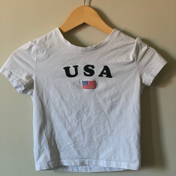 ‘USA’ Baby Tee - Picture 1 of 3